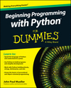 Beginning Programming with Python For Dummies (1118891457) cover image Beginning Programming with Python For Dummies (1118891457) cover image