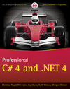 Professional C# 4.0 and .NET 4 (0470502258) cover image