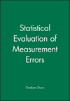 Statistical Evaluation of Measurement Errors (0470682159) cover image