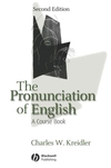 The Pronunciation of English: A Course Book, 2nd Edition (1405113359) cover image