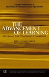 The Advancement of Learning: Building the Teaching Commons  (078798115X) cover image