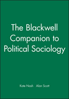 The Blackwell Companion to Political Sociology (140512265X) cover image