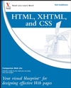 HTML, XHTML, and CSS: Your visual blueprint for designing effective Web pages (0470274360) cover image