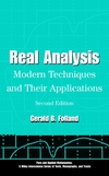 Real Analysis: Modern Techniques and Their Applications, 2nd Edition (0471317160) cover image