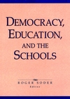 Democracy, Education, and the Schools (0787901660) cover image