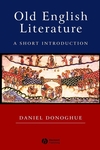 Old English Literature: A Short Introduction (0631234861) cover image