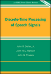 Discrete-Time Processing of Speech Signals (0780353862) cover image