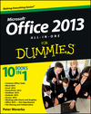 Office 2013 All-In-One For Dummies (1118516362) cover image Office 2013 All-In-One For Dummies (1118516362) cover image