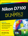 Nikon D7100 For Dummies (1118530462) cover image Nikon D7100 For Dummies (1118530462) cover image