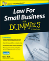 Law for Small Business For Dummies - UK, UK Edition (1118970462) cover image Law for Small Business For Dummies - UK, UK Edition (1118970462) cover image