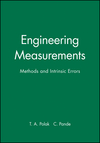 Engineering Measurements: Methods and Intrinsic Errors (1860582362) cover image