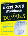 Excel 2010 Workbook For Dummies (0470904763) cover image Excel 2010 Workbook For Dummies (0470904763) cover image