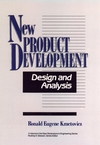 New Product Development: Design and Analysis (0471555363) cover image