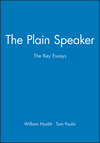 The Plain Speaker: The Key Essays (0631210563) cover image