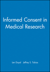 Informed Consent in Medical Research (0727914863) cover image