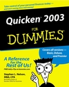 Quicken 2003 For Dummies (0764516663) cover image