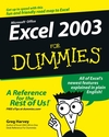 Excel 2003 For Dummies (0764537563) cover image Excel 2003 For Dummies (0764537563) cover image
