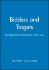 Bidders and Targets: Mergers and Acquisitions in the U.S. (1557860963) cover image