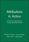 Attributions in Action: A Practical Approach to Coding Qualitative Data (0471982164) cover image