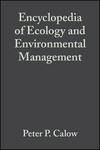 Encyclopedia of Ecology and Environmental Management (0632055464) cover image