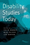 Disability Studies Today (0745626564) cover image