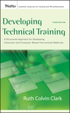 Developing Technical Training: A Structured Approach for Developing Classroom and Computer-based Instructional Materials, 3rd Edition (0787988464) cover image