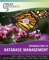 Wiley Pathways Introduction to Database Management (0470101865) cover image