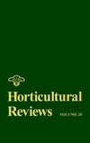Horticultural Reviews, Volume 20 (0471189065) cover image