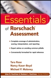 Essentials of Rorschach Assessment (0471331465) cover image