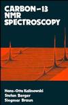 Carbon 13 NMR Spectroscopy (0471913065) cover image