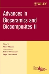 Advances in Bioceramics and Biocomposites II, Volume 27, Issue 6 (0470080566) cover image