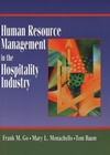 Human Resource Management in the Hospitality Industry (0471110566) cover image