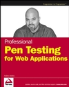 Professional Pen Testing for Web Applications  (0471789666) cover image