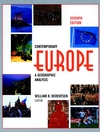 Contemporary Europe: A Geographic Analysis, 7th Edition (0471583367) cover image