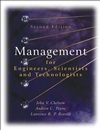 Management for Engineers, Scientists and Technologists, 2nd Edition (0470021268) cover image