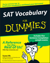 SAT Vocabulary For Dummies (0764525468) cover image SAT Vocabulary For Dummies (0764525468) cover image
