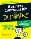 Business Contracts Kit For Dummies (0764552368) cover image Business Contracts Kit For Dummies (0764552368) cover image