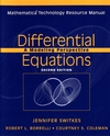 Mathematica Technology Resource Manual to accompany Differential Equations, 2e (0471483869) cover image