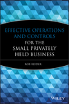 Effective Operations and Controls for the Small Privately Held Business (047022276X) cover image