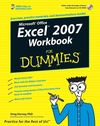 Excel 2007 Workbook For Dummies (0470169370) cover image Excel 2007 Workbook For Dummies (0470169370) cover image