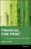 Financial Fine Print: Uncovering a Company's True Value (0471433470) cover image