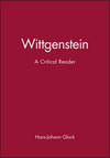 Wittgenstein: A Critical Reader (0631194371) cover image