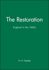 The Restoration: England in the 1660s (0631236171) cover image