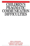 Children's Pragmatic Communication Difficulties (1861561571) cover image