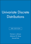 Univariate Discrete Distributions, 3e Set (0470383372) cover image