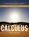Calculus: Multivariable, 5E International Student Version