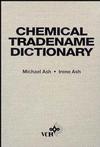 Chemical Tradename Dictionary (0471188573) cover image