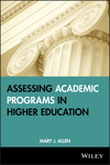 Assessing Academic Programs in Higher Education (1882982673) cover image