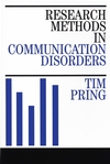 Research Methods in Communication Disorders (1861560974) cover image