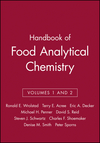 Handbook of Food Analytical Chemistry, Volumes 1 and 2 (0471721875) cover image